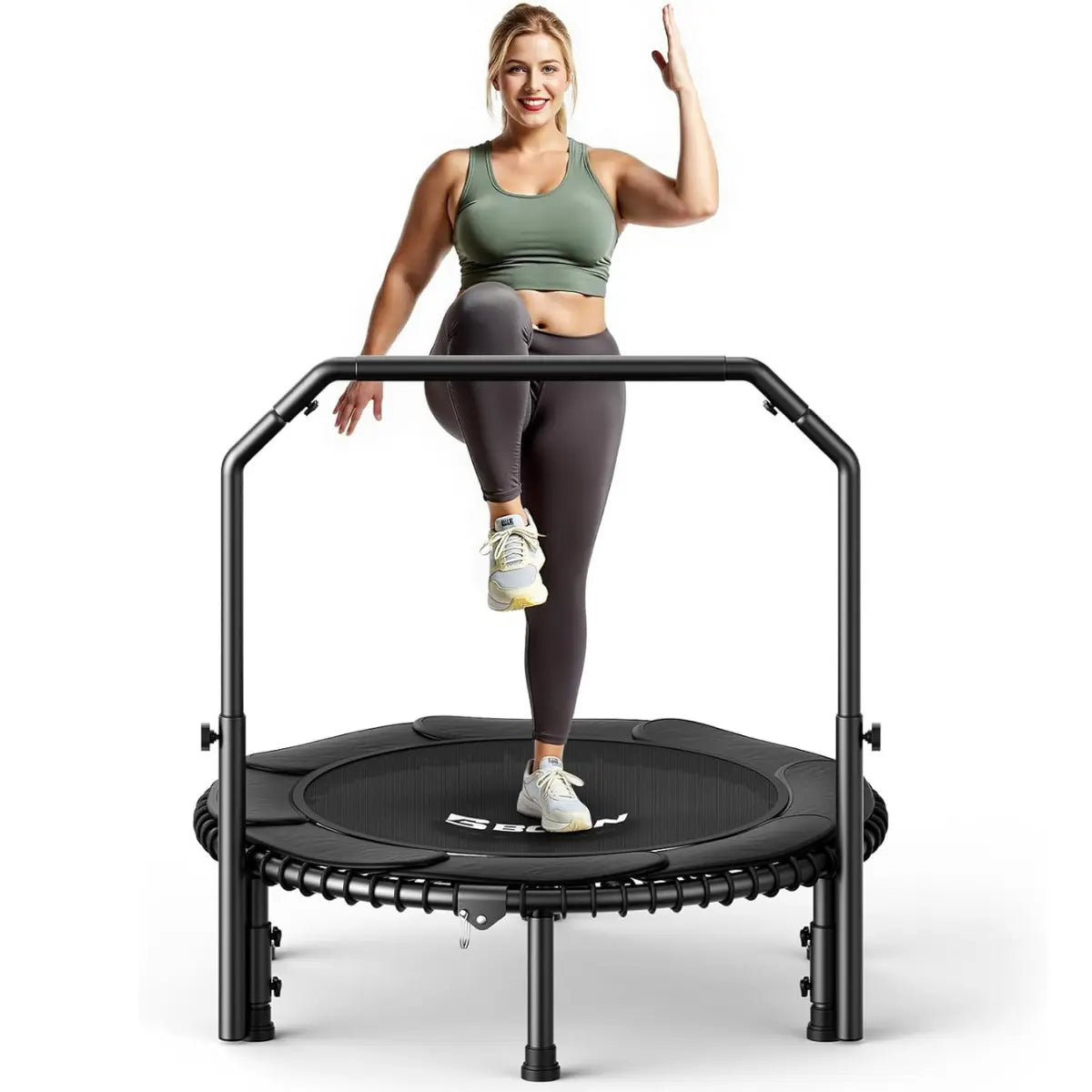 BCAN BT2 Foldable Adult Mini Bungee Trampoline