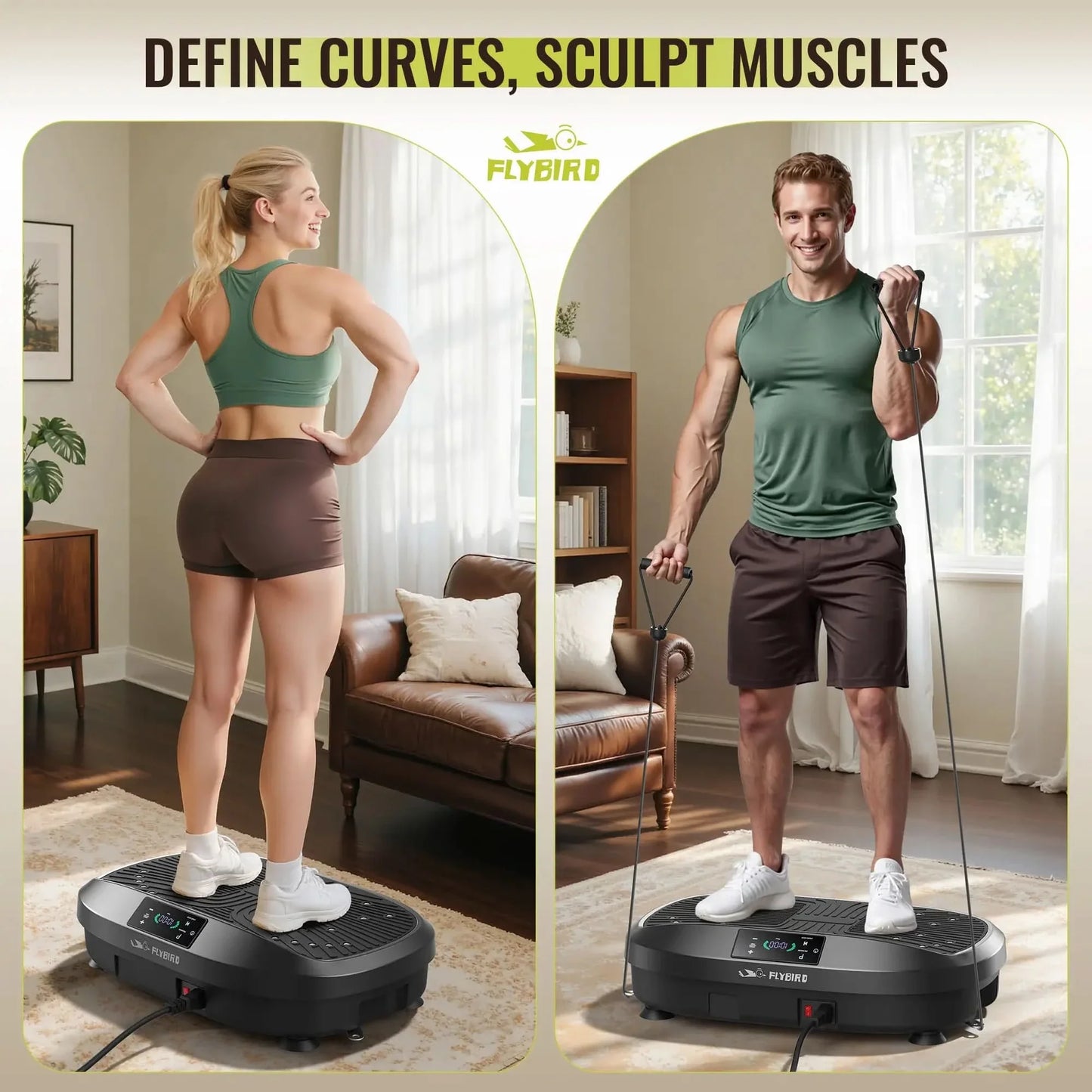 FLYBIRD VP1 Mini Vibration Plate
