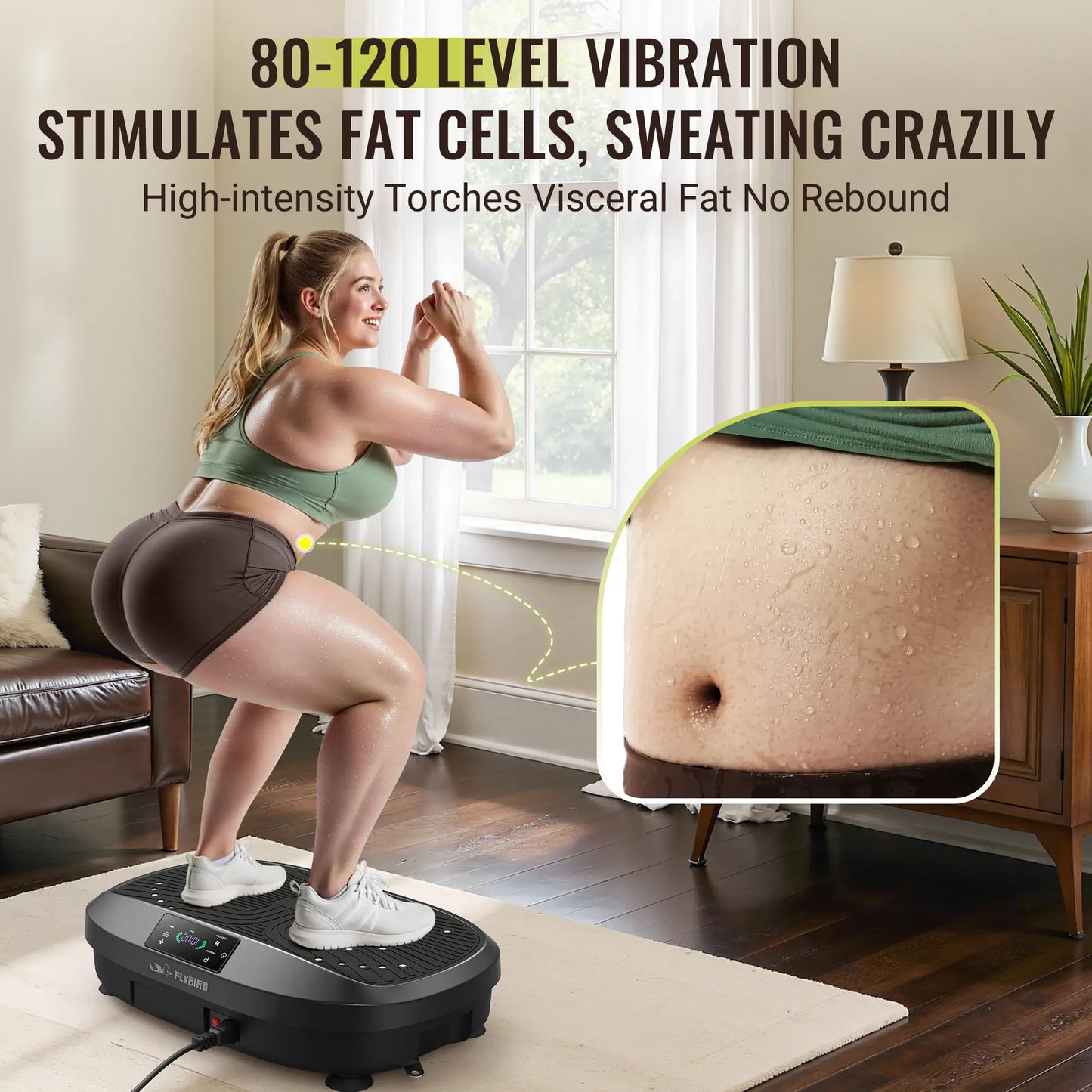FLYBIRD VP1 Mini Vibration Plate