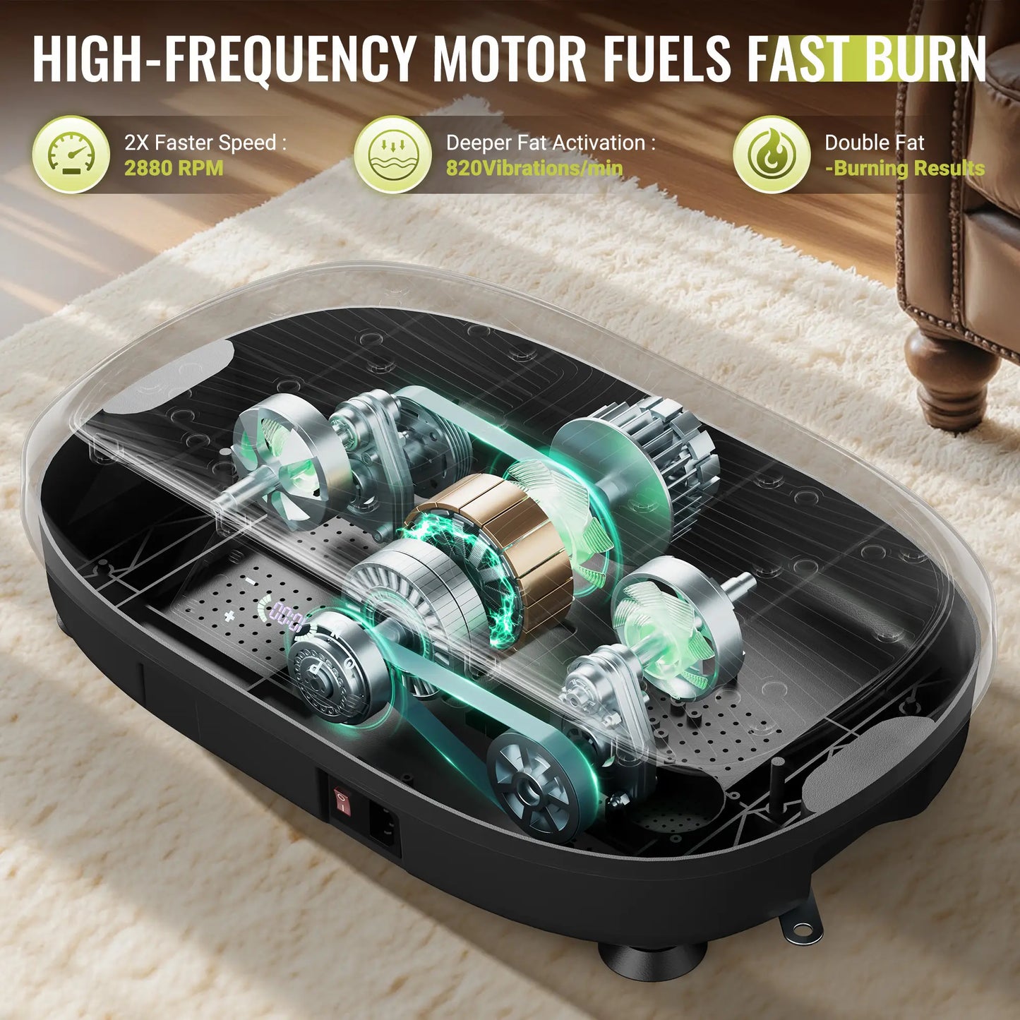 FLYBIRD VP1 Mini Vibration Plate
