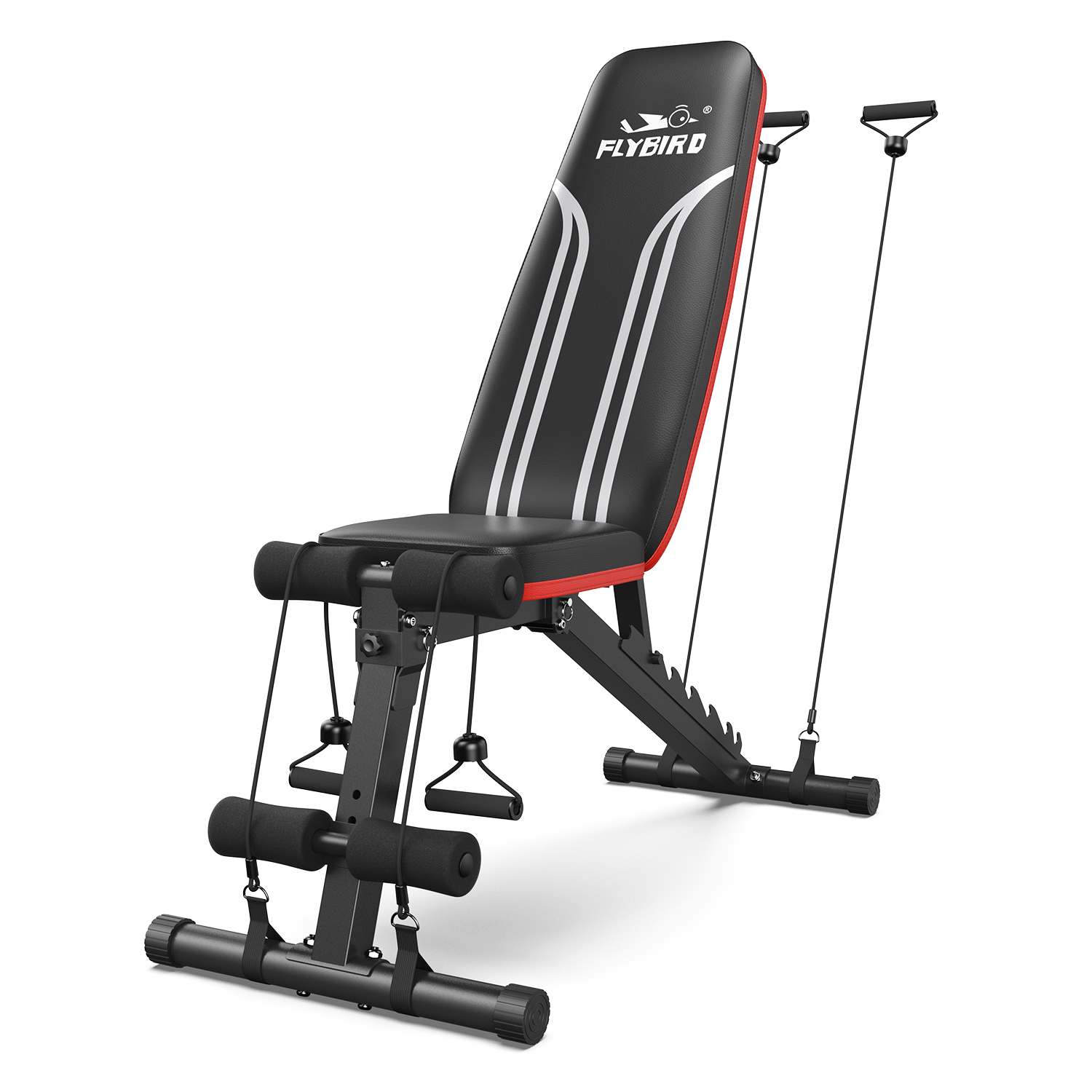 WB4 Foldable Adjustable Bench Resistance Bands