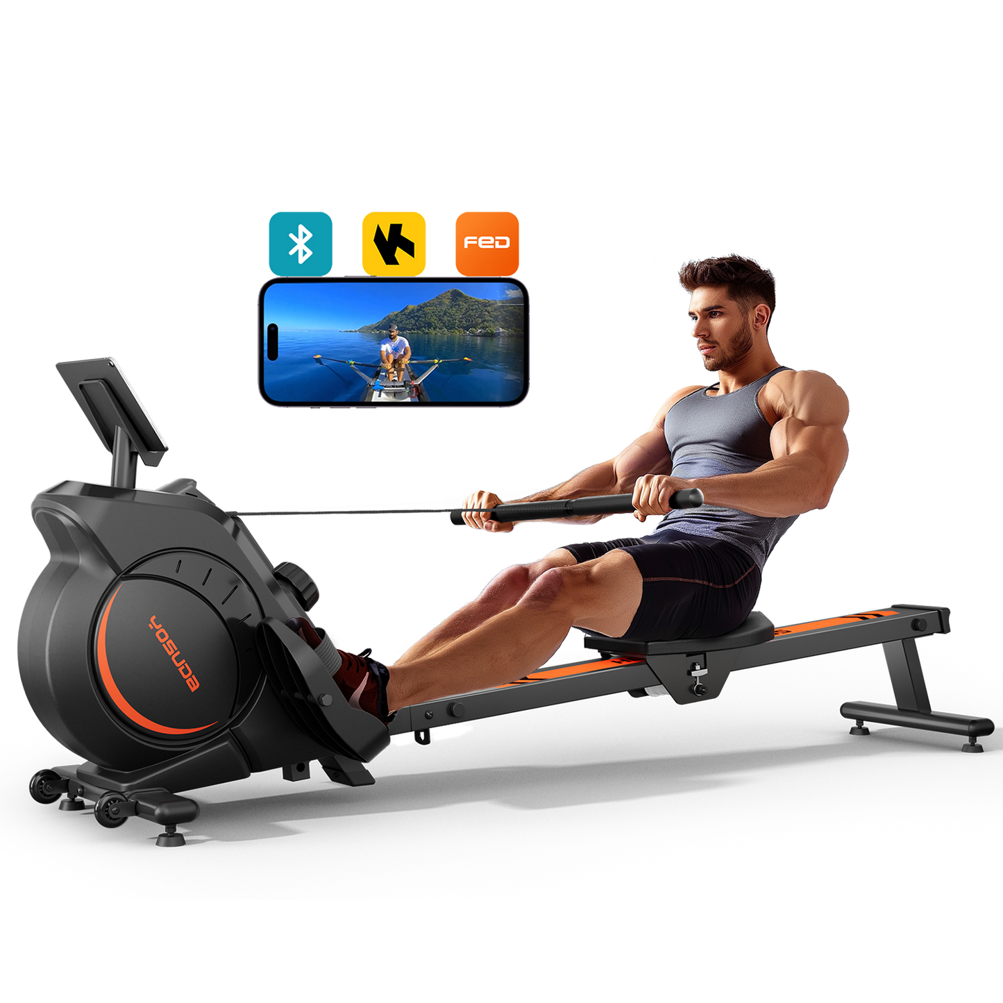 YOSUDA RM3 Magnetic Rowing Machine
